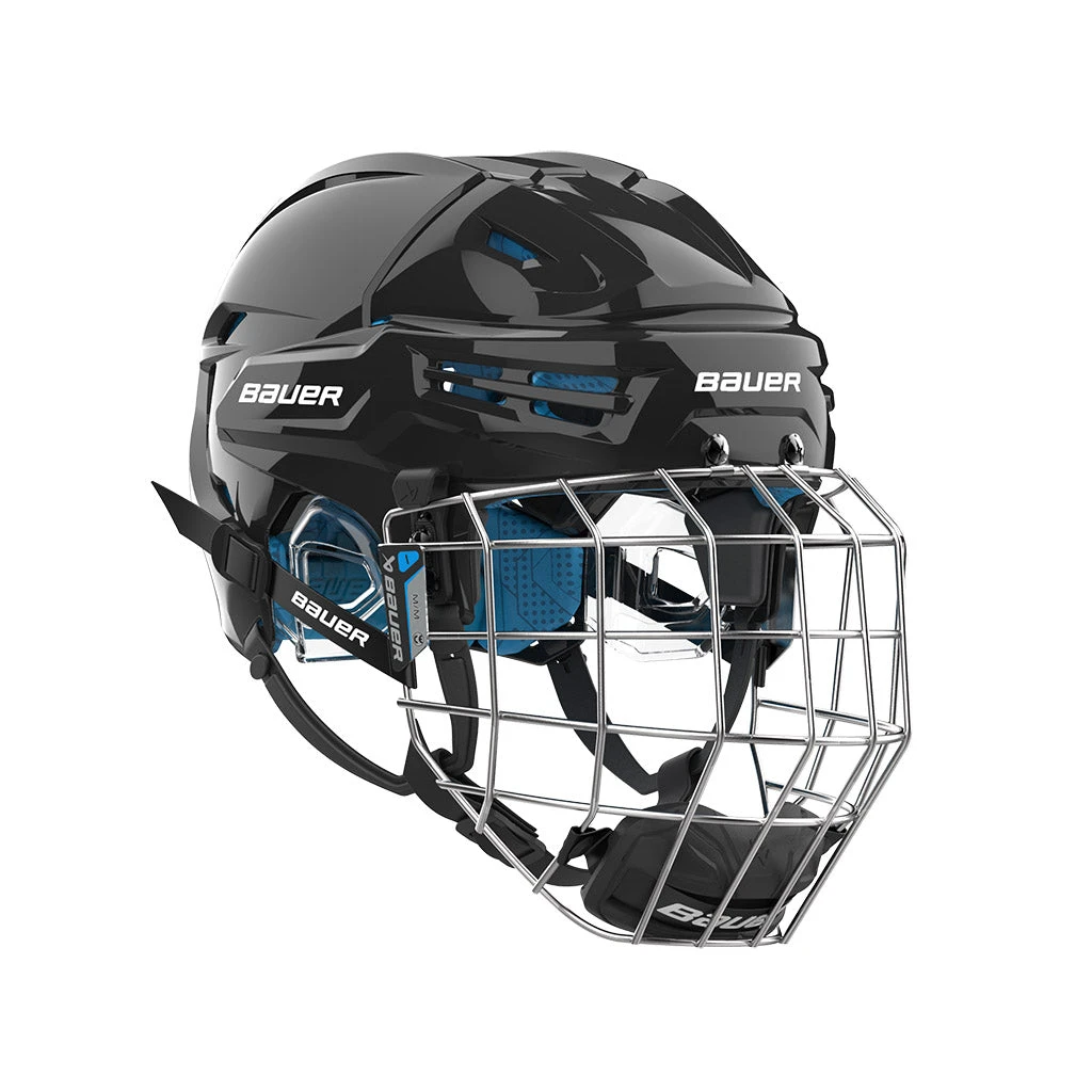Bauer Re Akt 65 Ice Hockey Helmet With Facemask 3 Bauer Re Akt 65 Ice Hockey Helmet With Facemask