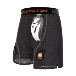 Shock Doctor Core Loose Adult Hockey Shorts With BioFlex Cup