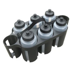A&R Plastic Carrier With 6 Water Bottles