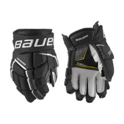 Bauer Supreme 3S Pro Junior Ice Hockey Gloves -Discount Hockey Shop 3SProJr.Black White