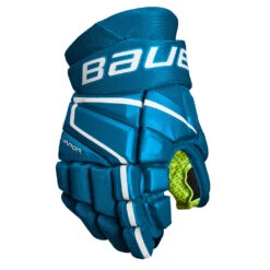 Bauer Vapor 3X Junior Ice Hockey Gloves 38 Bauer Vapor 3X Junior Ice Hockey Gloves -Discount Hockey Shop 3X JR FRONT BLU1