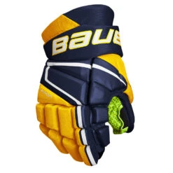 Bauer Vapor 3X Junior Ice Hockey Gloves 41 Bauer Vapor 3X Junior Ice Hockey Gloves -Discount Hockey Shop 3X JR FRONT NVG2