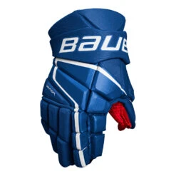 Bauer Vapor 3X Senior Ice Hockey Gloves 30 Bauer Vapor 3X Senior Ice Hockey Gloves -Discount Hockey Shop 3X SR FRONT BLU2