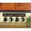 "Live Laugh Love Hockey" Coat/Mug Rack 2 "Live Laugh Love Hockey" Coat/Mug Rack -Discount Hockey Shop 81831bc9704e5aa4b5f1f73ee72b50ce1ab3b948
