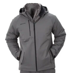 Bauer Hockey Heavyweight Jacket 7 Bauer Hockey Heavyweight Jacket -Discount Hockey Shop Bauer Heavyweight Jacket Grey