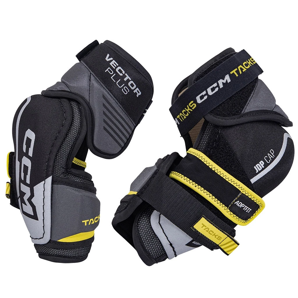 CCM Tacks Vector Plus 2022 Junior Ice Hockey Elbow Pads 3 CCM Tacks Vector Plus 2022 Junior Ice Hockey Elbow Pads