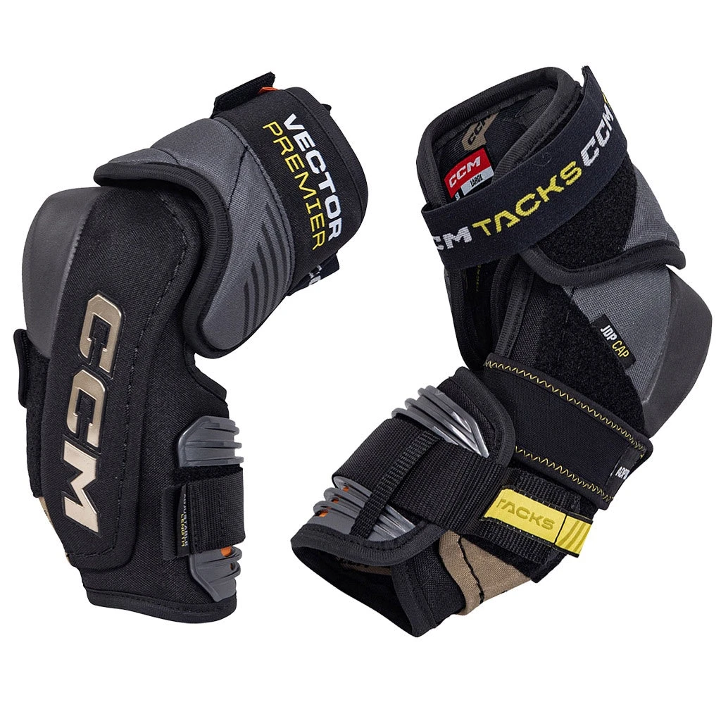 CCM Tacks Vector Premier 2022 Senior Ice Hockey Elbow Pads 3 CCM Tacks Vector Premier 2022 Senior Ice Hockey Elbow Pads