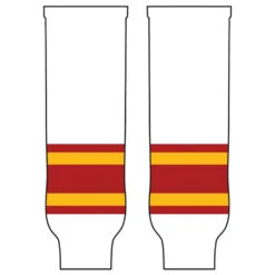 Pearsox NHL Pro Weight Hockey Socks (MTO) - Calgary 7 Pearsox NHL Pro Weight Hockey Socks (MTO) - Calgary -Discount Hockey Shop Calgary PWCALGW White