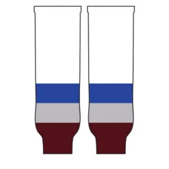 Pearsox NHL Pro Weight Hockey Socks (MTO) - Colorado -Discount Hockey Shop Colorado PWCOLOW White