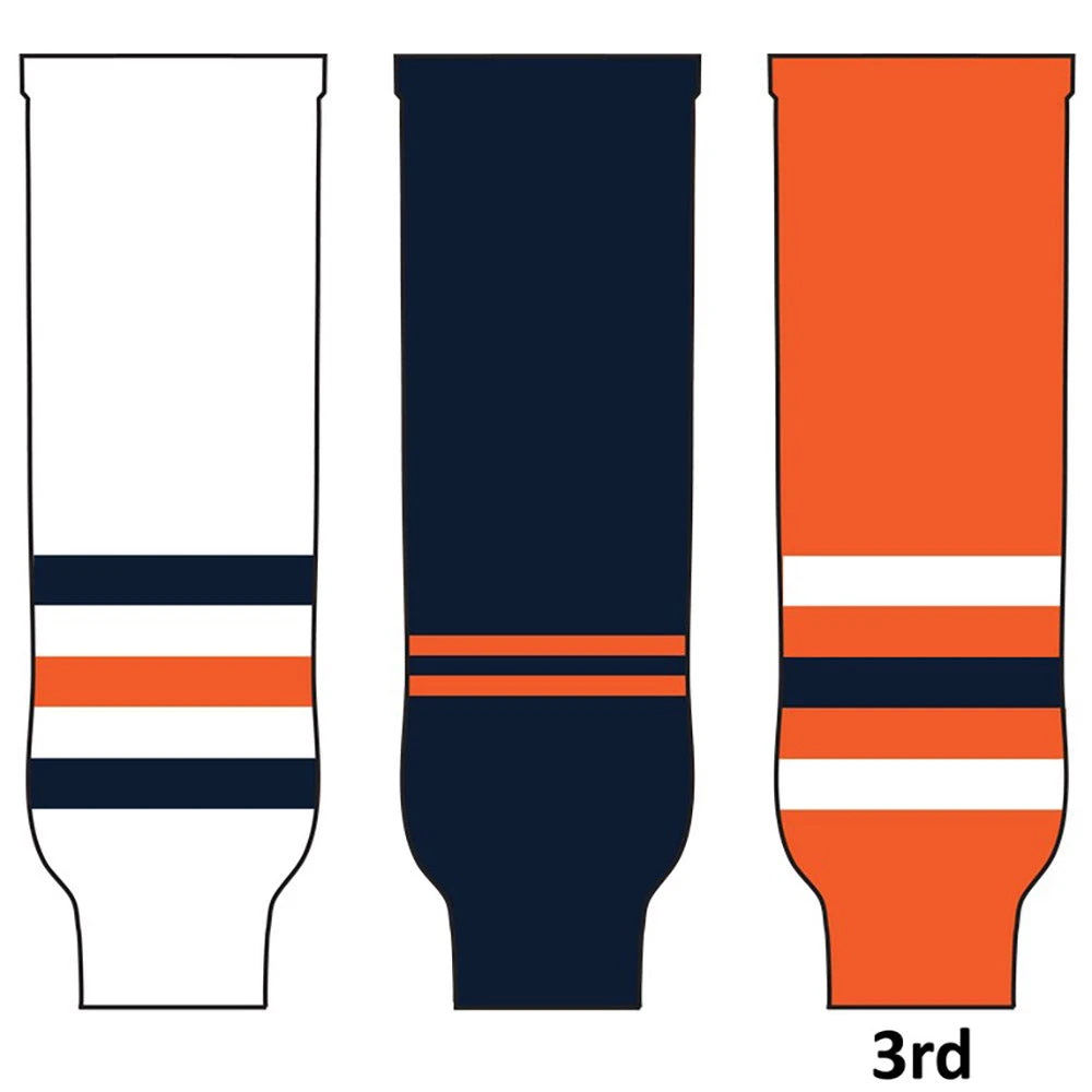 Pearsox NHL Pro Weight Hockey Socks (MTO) - Edmonton 3 Pearsox NHL Pro Weight Hockey Socks (MTO) - Edmonton