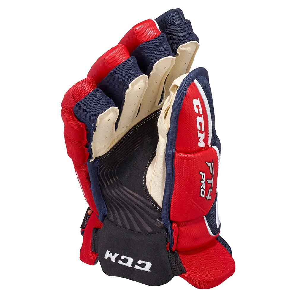 CCM Jetspeed FT4 Pro Junior Ice Hockey Gloves 6 CCM Jetspeed FT4 Pro Junior Ice Hockey Gloves - Image 4