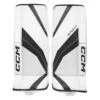 CCM YTFLEX 3 Youth Ice Hockey Goalie Leg Pads 1 CCM YTFLEX 3 Youth Ice Hockey Goalie Leg Pads -Discount Hockey Shop GPYFX3 WHTBK
