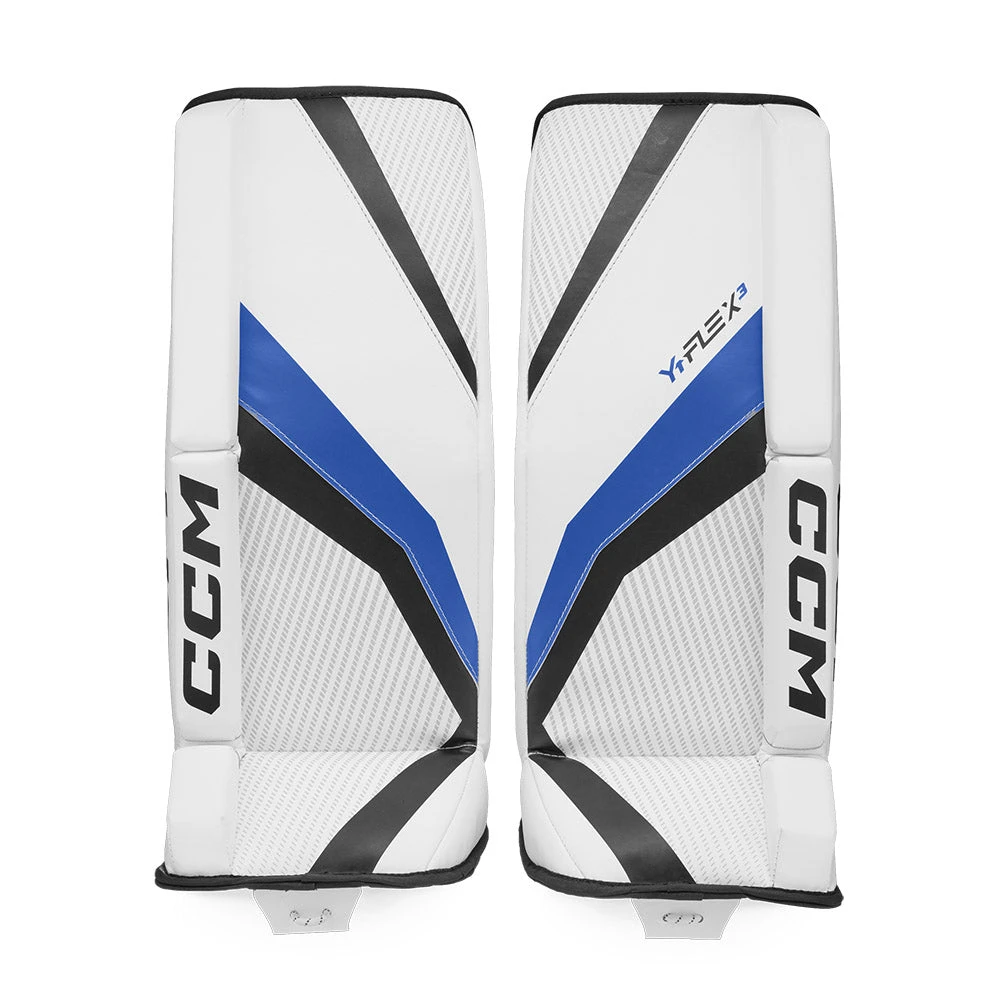 CCM YTFLEX 3 Youth Ice Hockey Goalie Leg Pads 5 CCM YTFLEX 3 Youth Ice Hockey Goalie Leg Pads - Image 3