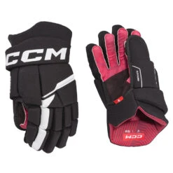 CCM Next Senior Ice Hockey Gloves 8 CCM Next Senior Ice Hockey Gloves -Discount Hockey Shop HGNEXT23 BKWH 03