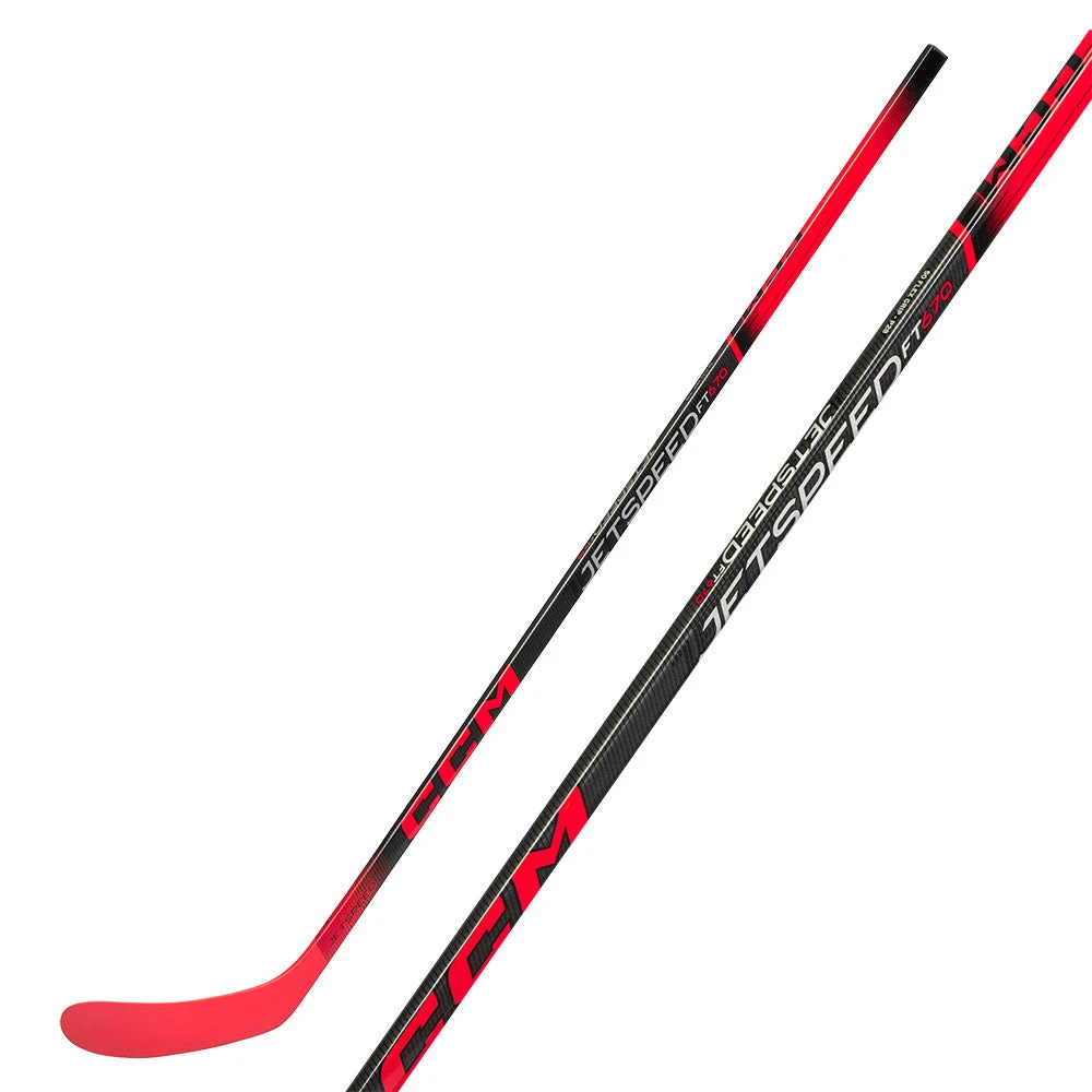 CCM Jetspeed FT670 Junior Ice Hockey Stick 9 CCM Jetspeed FT670 Junior Ice Hockey Stick - Image 7