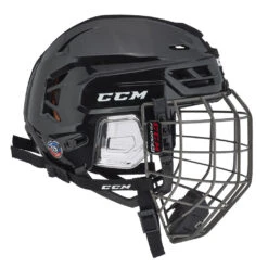 CCM Tacks 710 Senior Hockey Helmet W/ Cage 19 CCM Tacks 710 Senior Hockey Helmet W/ Cage -Discount Hockey Shop HT710C BLK 3