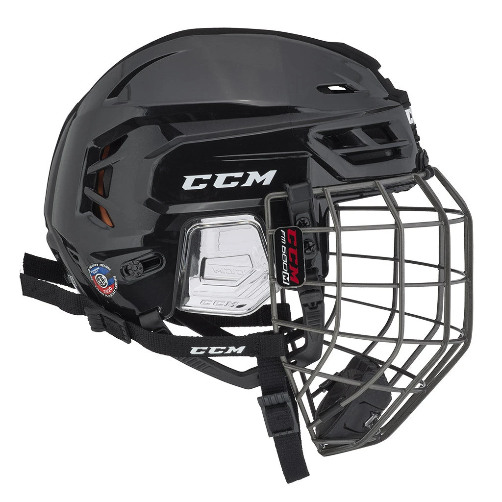 CCM Tacks 710 Senior Hockey Helmet W/ Cage 5 CCM Tacks 710 Senior Hockey Helmet W/ Cage - Image 3