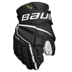 Bauer Vapor HyperLite Junior Ice Hockey Gloves -Discount Hockey Shop HYPERLITE JR FRONT BKW1