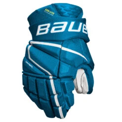Bauer Vapor HyperLite Junior Ice Hockey Gloves -Discount Hockey Shop HYPERLITE JR FRONT BLU1