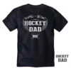DSC "Hockey Dad" Adult T-Shirt -Discount Hockey Shop HockeyDadblack