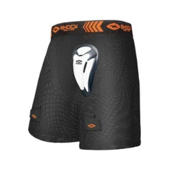 Shock Doctor Boy's Loose Hockey Short With BioFlex Cup