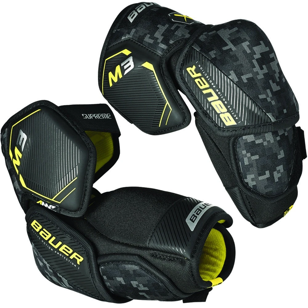 Bauer Supreme M3 Intermediate Ice Hockey Elbow Pads 3 Bauer Supreme M3 Intermediate Ice Hockey Elbow Pads