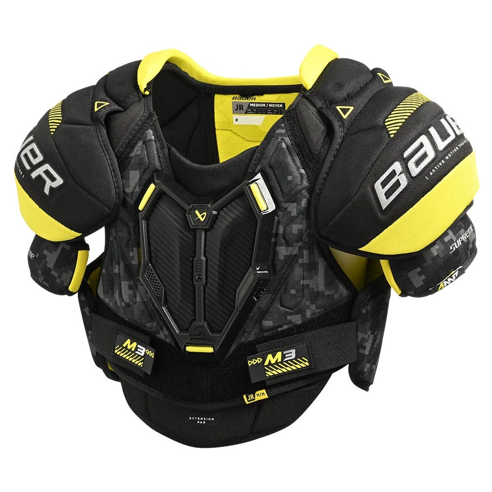 Bauer Supreme M3 Junior Ice Hockey Shoulder Pads 3 Bauer Supreme M3 Junior Ice Hockey Shoulder Pads