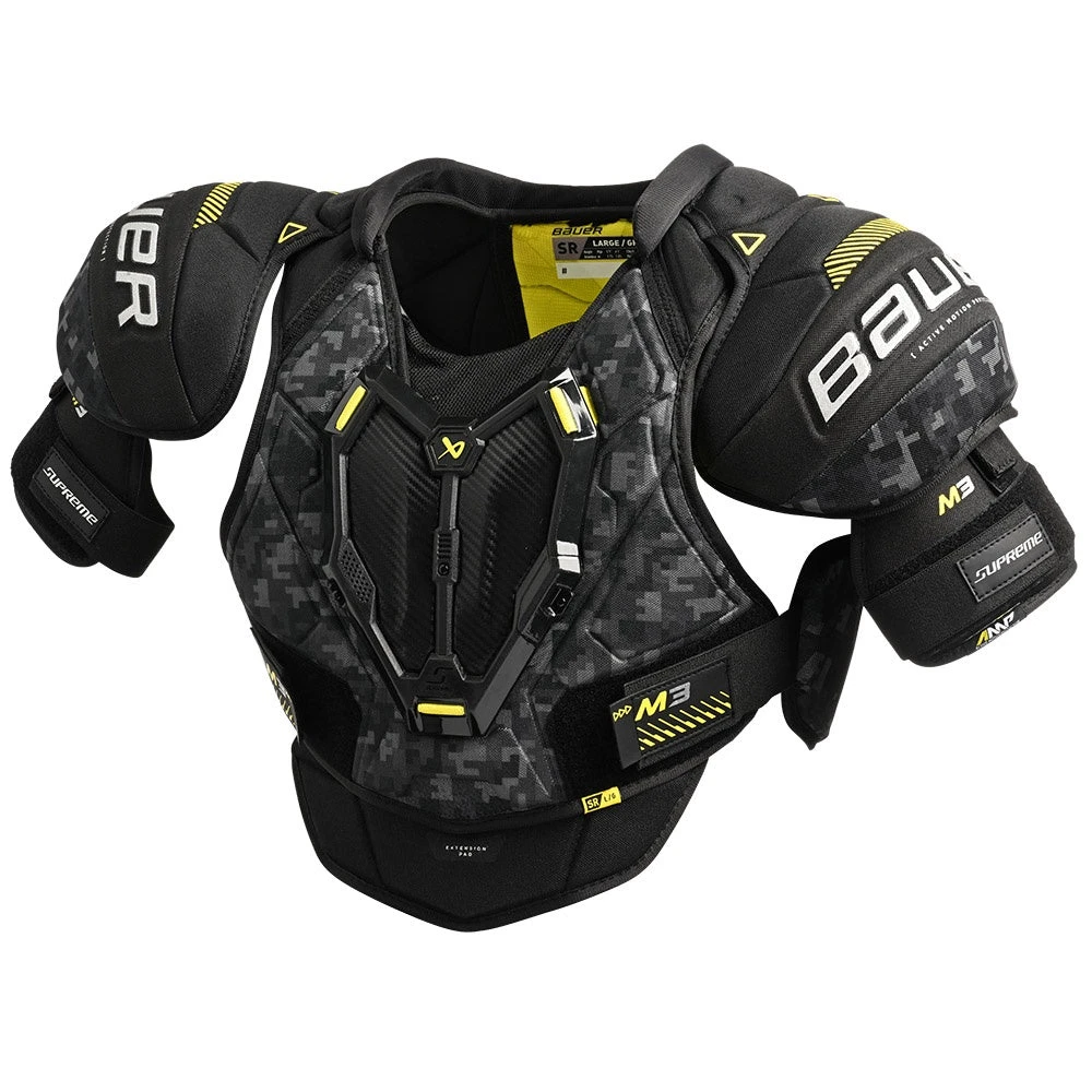 Bauer Supreme M3 Senior Ice Hockey Shoulder Pads 3 Bauer Supreme M3 Senior Ice Hockey Shoulder Pads