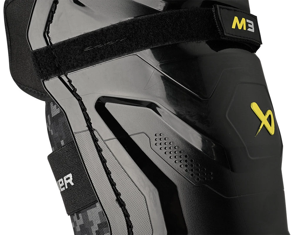 Bauer Supreme M3 Senior Ice Hockey Shin Guards 5 Bauer Supreme M3 Senior Ice Hockey Shin Guards - Image 3