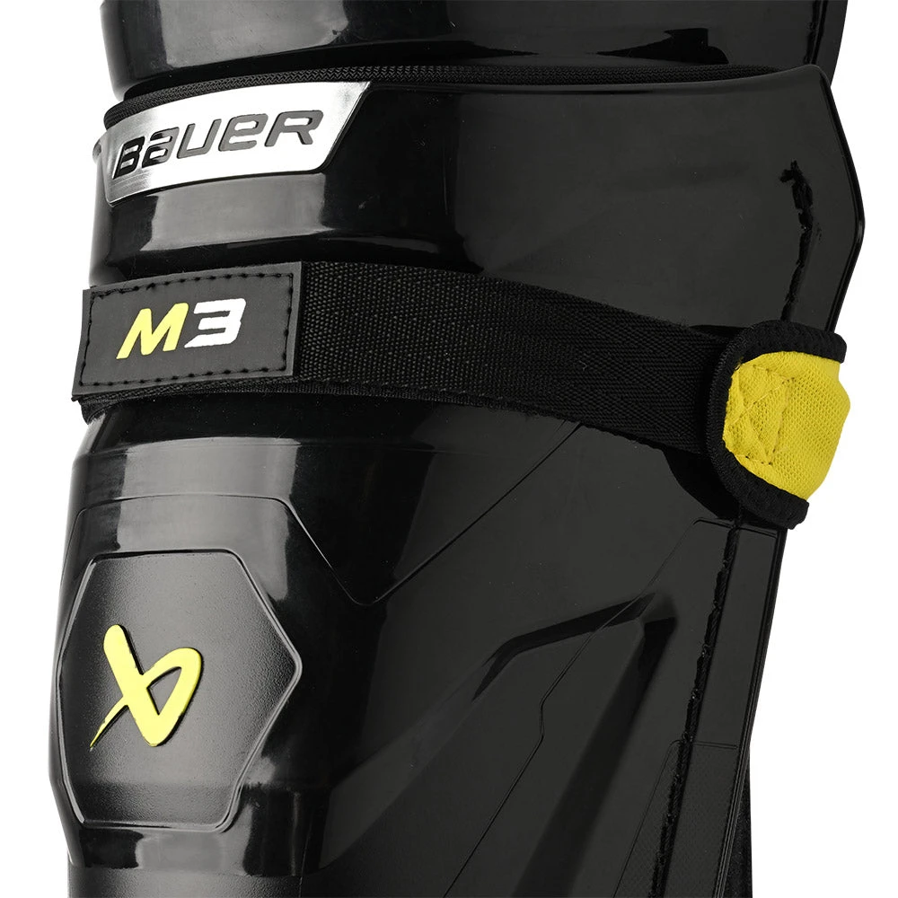 Bauer Supreme M3 Senior Ice Hockey Shin Guards 7 Bauer Supreme M3 Senior Ice Hockey Shin Guards - Image 5