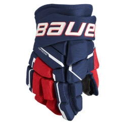 Bauer Supreme M5 Pro Junior Ice Hockey Gloves 26 Bauer Supreme M5 Pro Junior Ice Hockey Gloves -Discount Hockey Shop M5PRO JR FRONT NRW