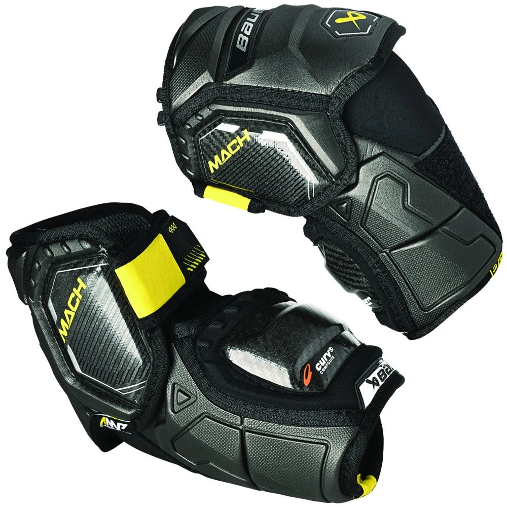Bauer Supreme Mach Junior Ice Hockey Elbow Pads 3 Bauer Supreme Mach Junior Ice Hockey Elbow Pads