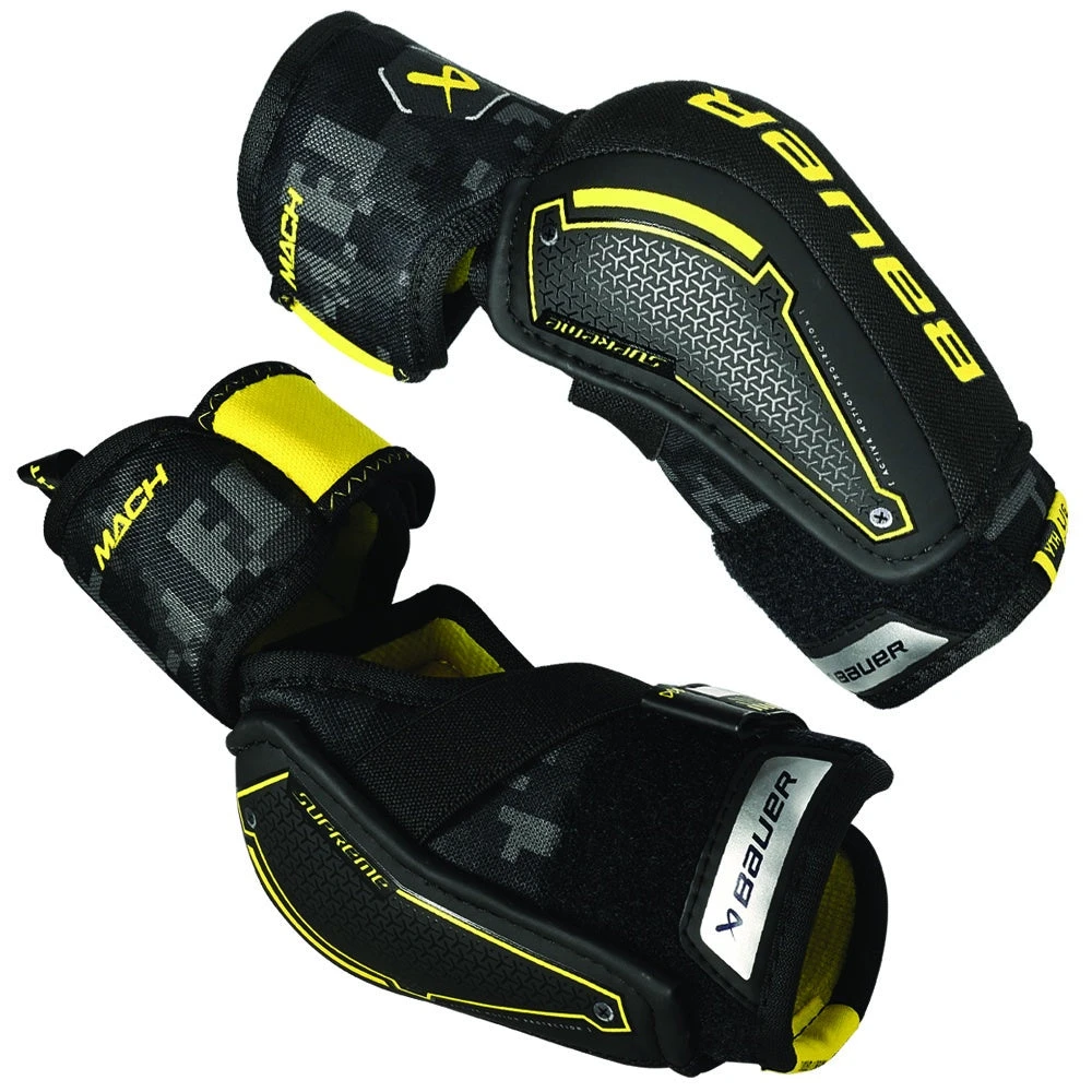 Bauer Supreme Mach Youth Ice Hockey Elbow Pads 3 Bauer Supreme Mach Youth Ice Hockey Elbow Pads