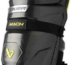 Bauer Supreme Mach Intermediate Ice Hockey Shin Guards 15 Bauer Supreme Mach Intermediate Ice Hockey Shin Guards -Discount Hockey Shop MACH SR anchor strap detail b6068720 9f33 401a 8b88 5c137876ad2e