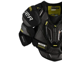 Bauer Supreme Mach Senior Ice Hockey Shoulder Pads 12 Bauer Supreme Mach Senior Ice Hockey Shoulder Pads -Discount Hockey Shop MACH SR half front