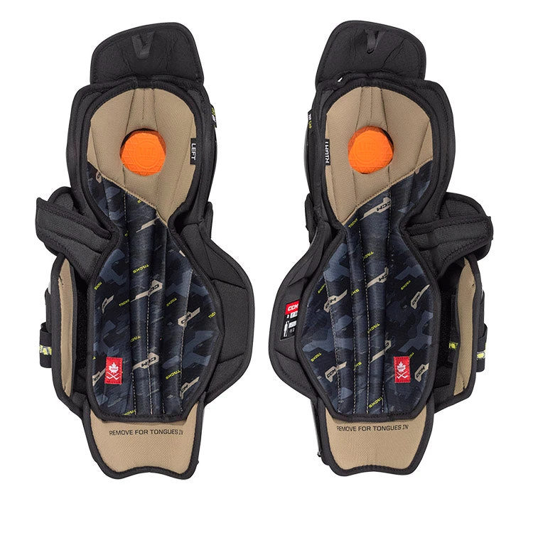 CCM Tacks AS-V Senior Ice Hockey Shin Guards 4 CCM Tacks AS-V Senior Ice Hockey Shin Guards - Image 2