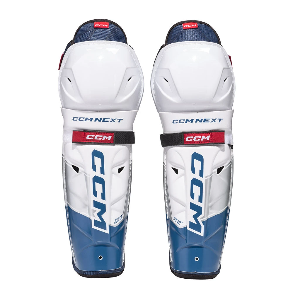 CCM Next Junior Ice Hockey Shin Guards 5 CCM Next Junior Ice Hockey Shin Guards - Image 3