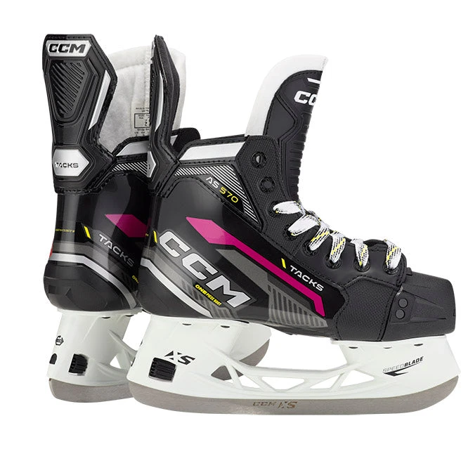 CCM Tacks AS-570 Junior Ice Hockey Skates 4 CCM Tacks AS-570 Junior Ice Hockey Skates - Image 2