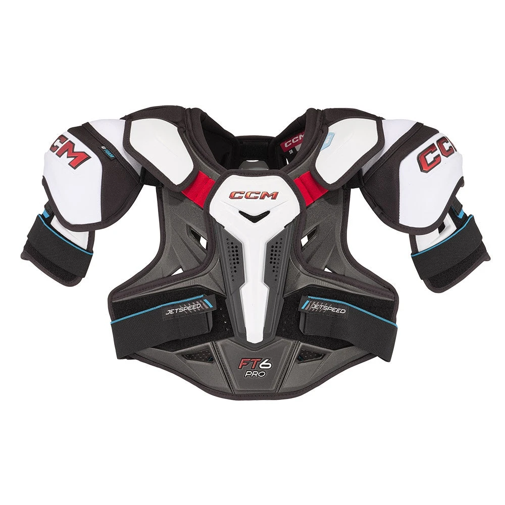 CCM Jetspeed FT6 Pro Senior Ice Hockey Shoulder Pads 3 CCM Jetspeed FT6 Pro Senior Ice Hockey Shoulder Pads
