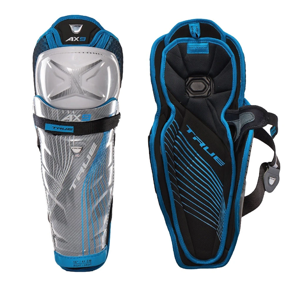 TRUE AX9 Senior Ice Hockey Shin Guards 3 TRUE AX9 Senior Ice Hockey Shin Guards