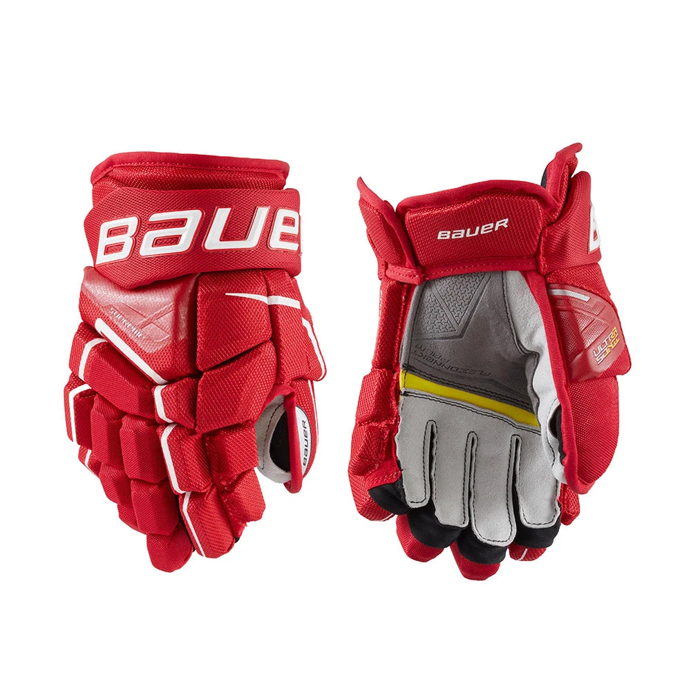 Bauer Supreme Ultrasonic Junior Ice Hockey Gloves 8 Bauer Supreme Ultrasonic Junior Ice Hockey Gloves - Image 6