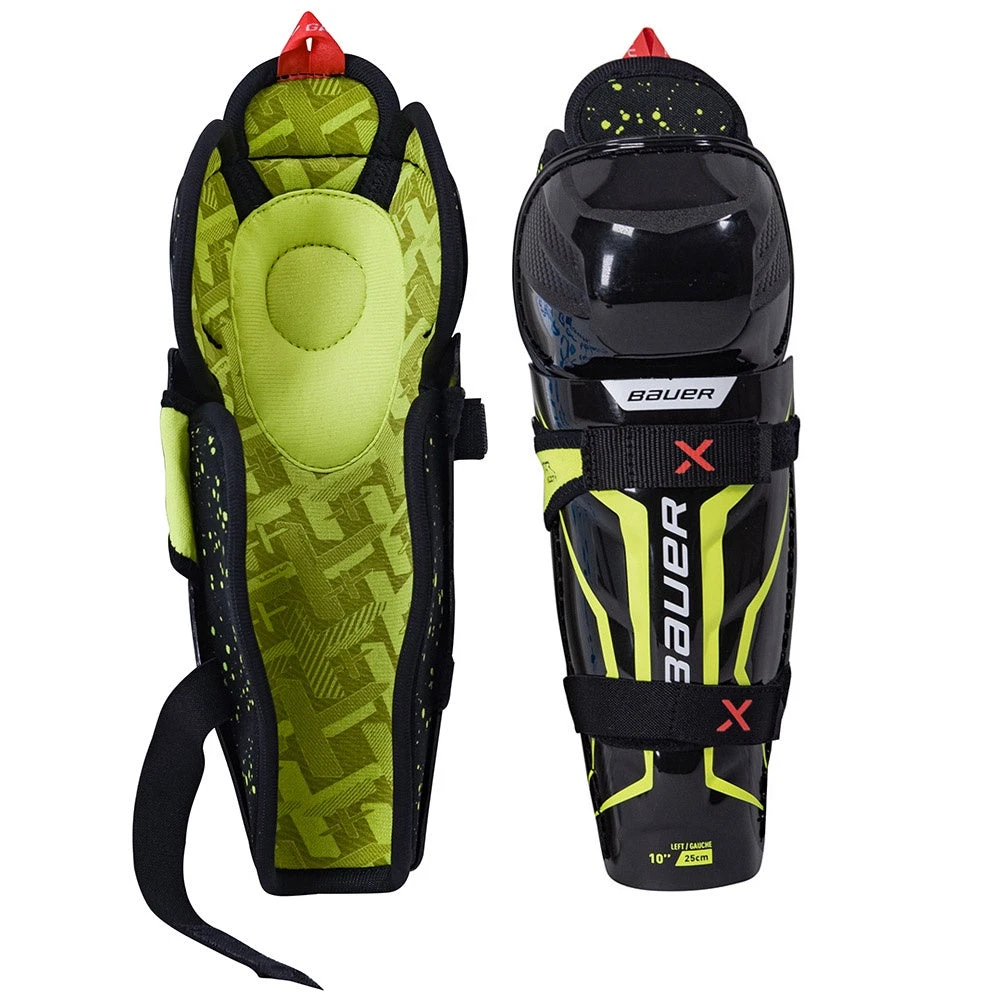 Bauer Vapor Velocity 2022 Youth Ice Hockey Shin Guards 3 Bauer Vapor Velocity 2022 Youth Ice Hockey Shin Guards