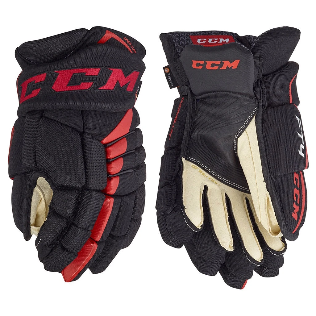 CCM Jetspeed FT4 Junior Ice Hockey Gloves 3 CCM Jetspeed FT4 Junior Ice Hockey Gloves