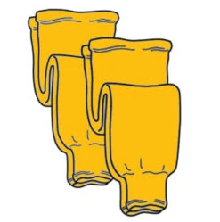 Pearsox Pro Weight Hockey Socks - Gold