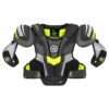 Warrior Alpha QX Pro Junior Shoulder Pads 2 Warrior Alpha QX Pro Junior Shoulder Pads -Discount Hockey Shop warrior alpha qx pro shoulder pads front